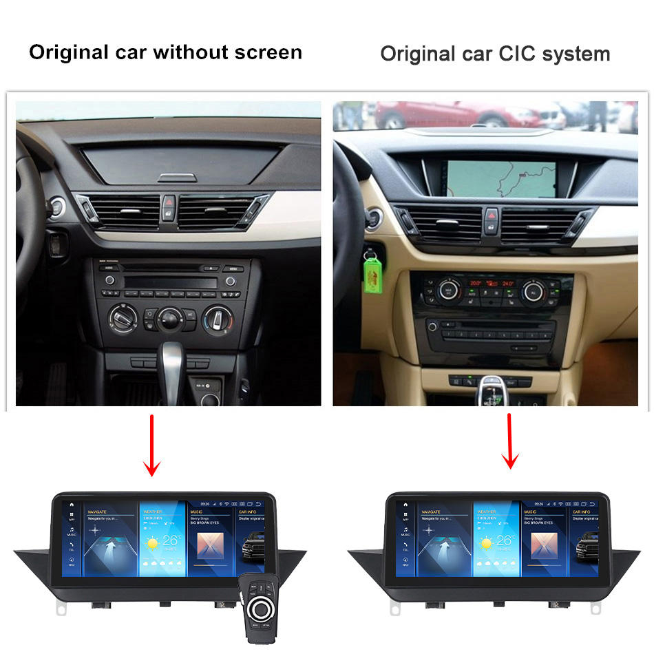 Navigatie dedicata BMW X1 E84(2009-2015), Android 13, Wireless Carplay si Android auto 6GB RAM 128GB ROM, Display IPS, 10.25 inch, Microfon Extern [4]
