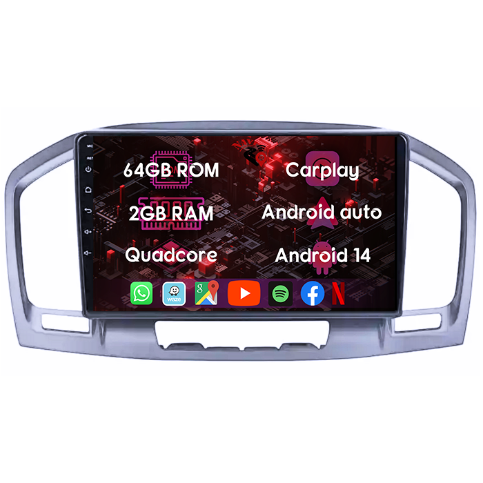 (Resigilata) Navigatie dedicata Buick Regal 2009-2013, 2GB RAM 32GB ROM, Quad Core, Display 9" IPS Full HD, Carplay, Android 13, Bluetooth, Magazin Play, Suport camere AHD [7]