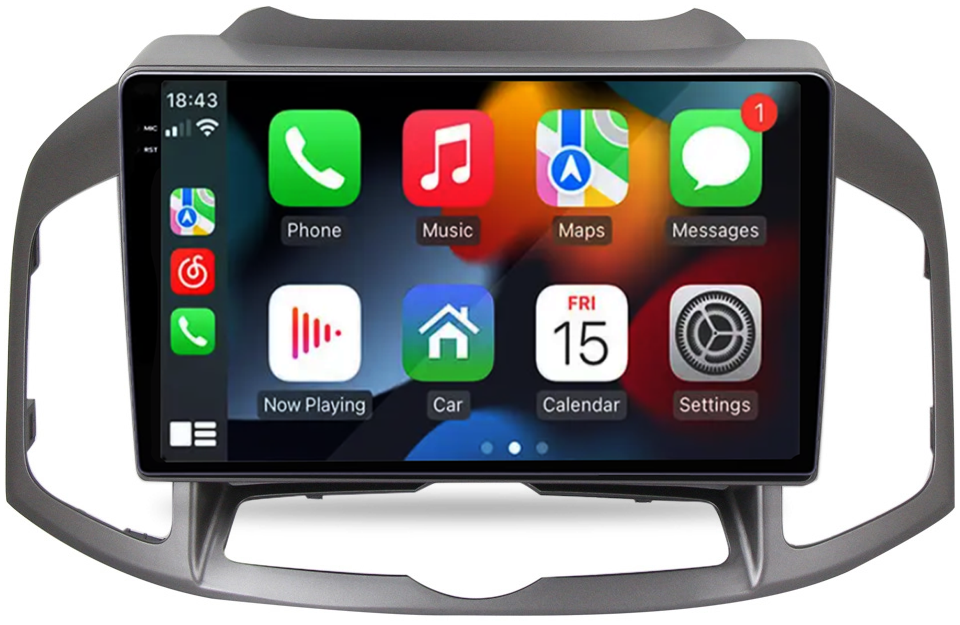 Navigatie dedicata Chevrolet Captiva 2012-2017, 12GB RAM 256GB ROM, Android 13, Rezolutie 2K, Display QLED, 10", DSP, Carplay, Android Auto, Internet, Youtube, Waze, Wi Fi, USB [2]