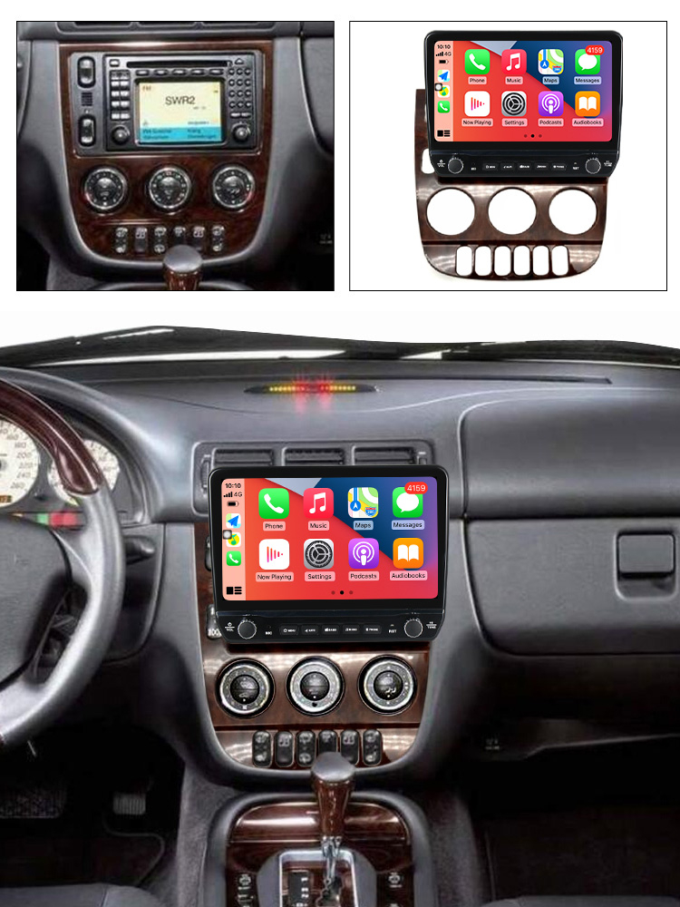 Navigatie dedicata ML 350 (W163) 2001-2005(AB) cu butoane rotative model 2024, 10 Inch, 2GB RAM 32GB ROM, Quadcore, Android 13, WiFi, Bluetooth, Magazin Play [5]