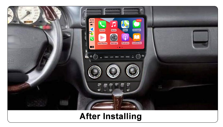 Navigatie dedicata ML 350 (W163) 2001-2005(AB) cu butoane rotative model 2024, 10 Inch, 2GB RAM 32GB ROM, Quadcore, Android 13, WiFi, Bluetooth, Magazin Play [6]