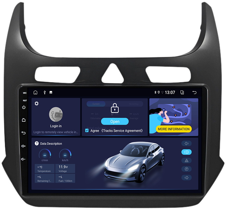 (Resigilata) Navigatie dedicata Chevrolet Cobalt 2011-2018, Android 13, Wireless Carplay si Android auto 2 GB RAM 32 ROM, Display IPS, 9 inch, Microfon Extern [4]