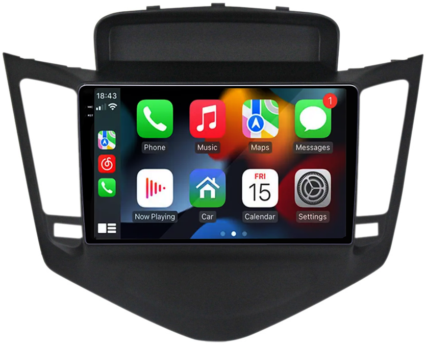 Navigatie dedicata Chevrolet Cruze 2009-2014, 12GB RAM 256GB ROM, Android 13, Rezolutie 2K, Display QLED, 9", DSP, Carplay, Android Auto, Internet, Youtube, Waze, Wi Fi, USB [2]