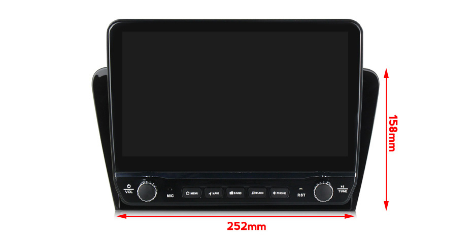 Navigatie dedicata Octavia 2013-2018 cu butoane rotative model 2024, 10 Inch, 2GB RAM 32GB ROM, Quadcore, Android 13, WiFi, Bluetooth, Magazin Play [6]