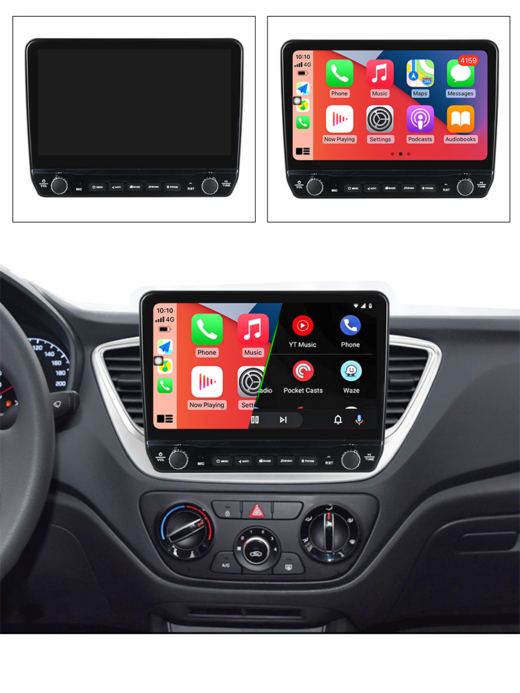 Navigatie GPS NAVI-IT Universala cu butoane rotative model 2024, 9 Inch, 2GB RAM 32GB ROM, Quadcore, Android 13, WiFi, Bluetooth, Magazin Play [3]