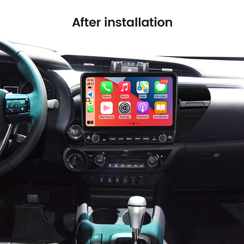 Navigatie dedicata Hilux 2015-2020 cu butoane rotative model 2024, 10 Inch, 2GB RAM 32GB ROM, Quadcore, Android 13, WiFi, Bluetooth, Magazin Play [4]