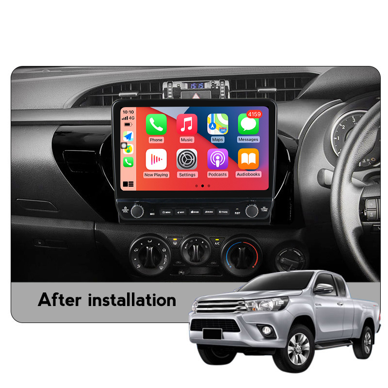 Navigatie dedicata Hilux 2015-2020 cu butoane rotative model 2024, 10 Inch, 2GB RAM 32GB ROM, Quadcore, Android 13, WiFi, Bluetooth, Magazin Play [5]