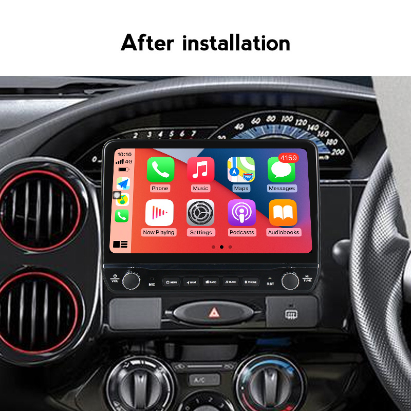 Navigatie dedicata Toyota Etios cu butoane rotative model 2024, 9 Inch, 2GB RAM 32GB ROM, Quadcore, Android 13, WiFi, Bluetooth, Magazin Play [3]