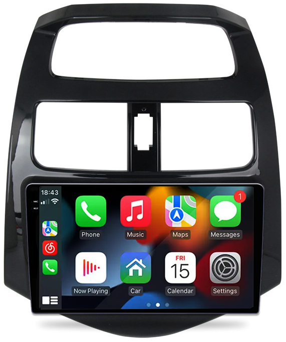 Navigatie dedicata Chevrolet Spark 2010-2014, 12GB RAM 256GB ROM, Android 13, Rezolutie 2K, Display QLED, 9", DSP, Carplay, Android Auto, Internet, Youtube, Waze, Wi Fi, USB [2]