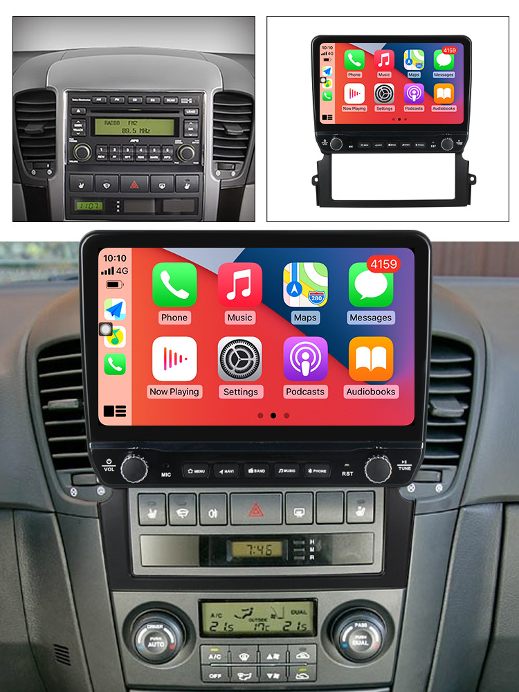 Navigatie dedicata Sorento 2002-2011 cu butoane rotative model 2024, 9 Inch, 2GB RAM 32GB ROM, Quadcore, Android 13, WiFi, Bluetooth, Magazin Play [4]