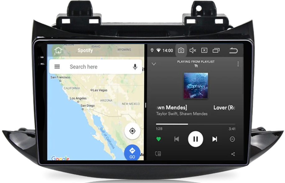 Navigatie dedicata Chevrolet Trax 2013-2020, 12GB RAM 256GB ROM, Android 13, Rezolutie 2K, Display QLED, 9", DSP, Carplay, Android Auto, Internet, Youtube, Waze, Wi Fi, USB [3]