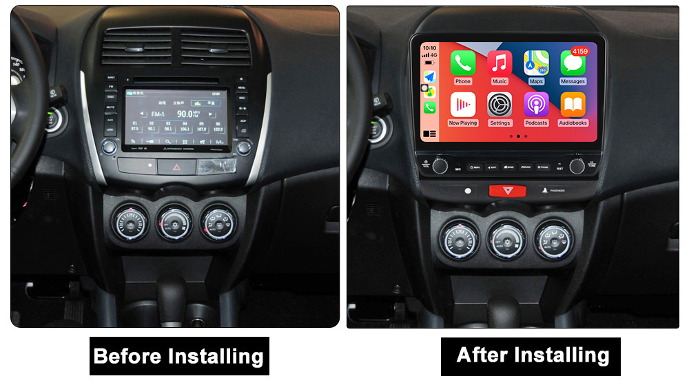Navigatie dedicata Mitsubishi ASX cu butoane rotative model 2024, 9 Inch, 2GB RAM 32GB ROM, Quadcore, Android 13, WiFi, Bluetooth, Magazin Play [5]