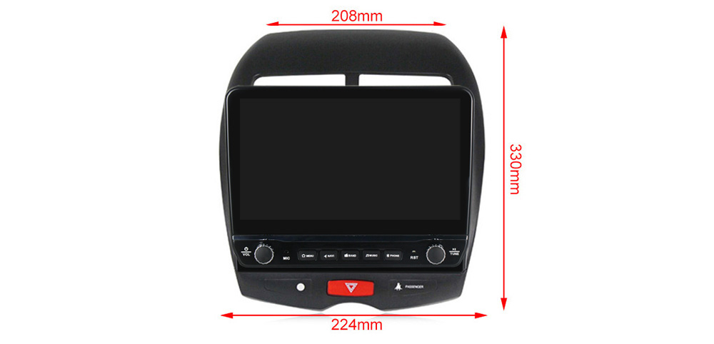 Navigatie dedicata Mitsubishi ASX cu butoane rotative model 2024, 9 Inch, 2GB RAM 32GB ROM, Quadcore, Android 13, WiFi, Bluetooth, Magazin Play [6]