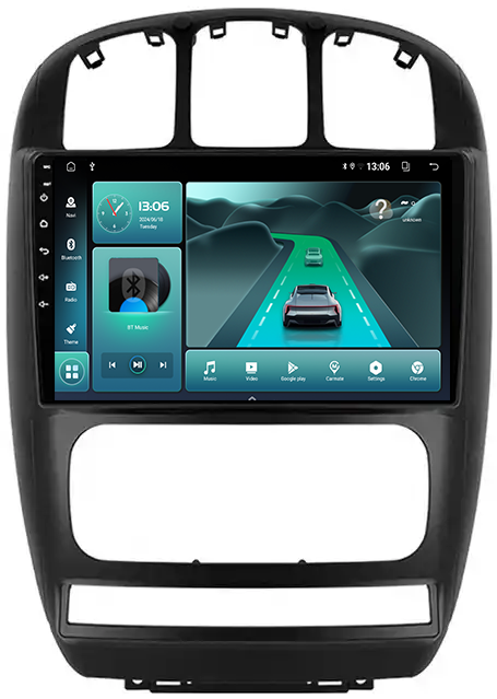 (Resigilata) Navigatie dedicata Chrysler Pacifica 2006-2012/Dodge Caravan, 2 GB RAM 32GB ROM, Android 13, Display IPS, 9", DSP, Carplay, Android Auto, Internet, Youtube , Waze , Wi Fi , Usb , Blue [7]