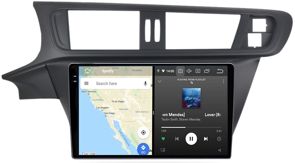 Navigatie dedicata Citroen C3-XR 2010-2015, 12GB RAM 256GB ROM, Android 13, Rezolutie 2K, Display QLED, 10", DSP, Carplay, Android Auto, Internet, Youtube, Waze, Wi Fi, USB [4]