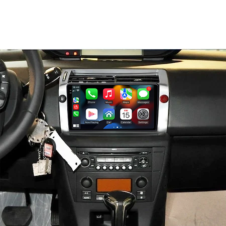 Navigatie dedicata Citroen C4 2005-2011, 12GB RAM 256GB ROM, Android 13, Rezolutie 2K, Display QLED, 9", DSP, Carplay, Android Auto, Internet, Youtube, Waze, Wi Fi, USB [2]