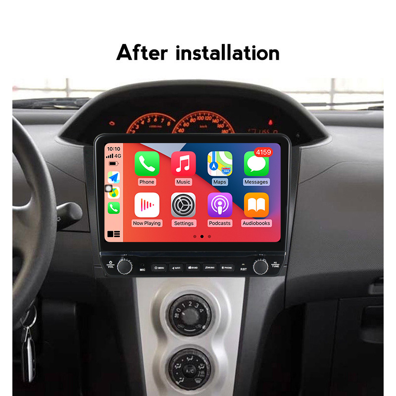 Navigatie dedicata Yaris 2005-2012 cu butoane rotative model 2024, 9 Inch, 2GB RAM 32GB ROM, Quadcore, Android 13, WiFi, Bluetooth, Magazin Play [2]