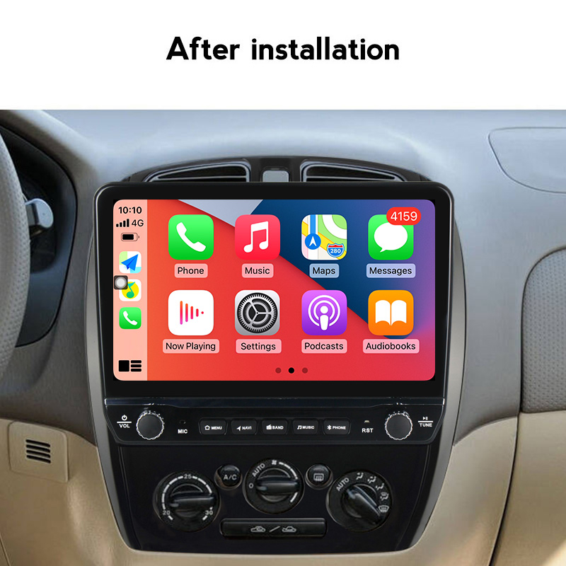 Navigatie dedicata Mazda 323 cu butoane rotative model 2024, 9 Inch, 2GB RAM 32GB ROM, Quadcore, Android 13, WiFi, Bluetooth, Magazin Play [3]