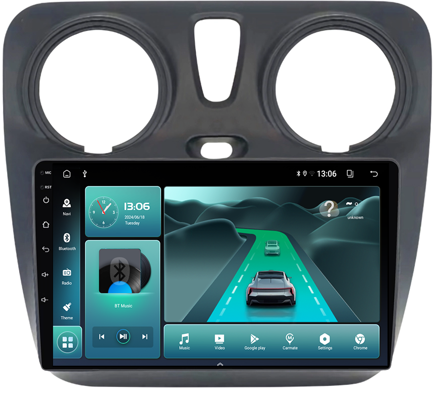 (Resigilata) Navigatie dedicata Dacia Dokker 2012, Android 13, Wireless Carplay si Android auto 2GB RAM 32 ROM, Display IPS, Full HD, 9 inch, Microfon Extern, Suport camere AHD [6]