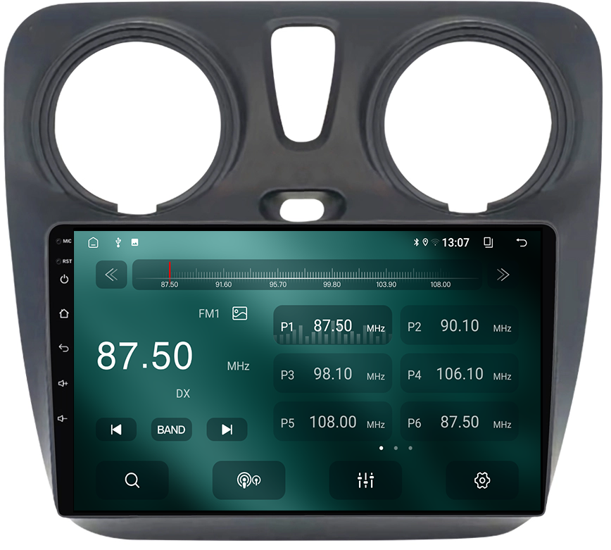 (Resigilata) Navigatie dedicata Dacia Dokker 2012, Android 13, Wireless Carplay si Android auto 2GB RAM 32 ROM, Display IPS, Full HD, 9 inch, Microfon Extern, Suport camere AHD [5]