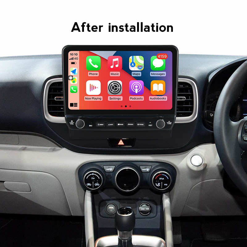 Navigatie dedicata Venue 2019-2020 cu butoane rotative model 2024, 9 Inch, 2GB RAM 32GB ROM, Quadcore, Android 13, WiFi, Bluetooth, Magazin Play [3]