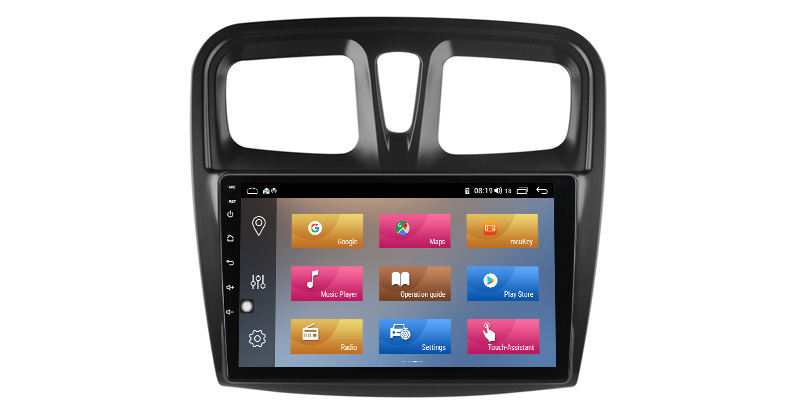 Navigatie dedicata Dacia Logan 2 2012-2019, 4GB RAM 64GB ROM, Octacore, Android 14, Display QLED 10", DSP, Carplay&Android Auto, SIM 4G, Ventilator Activ [6]