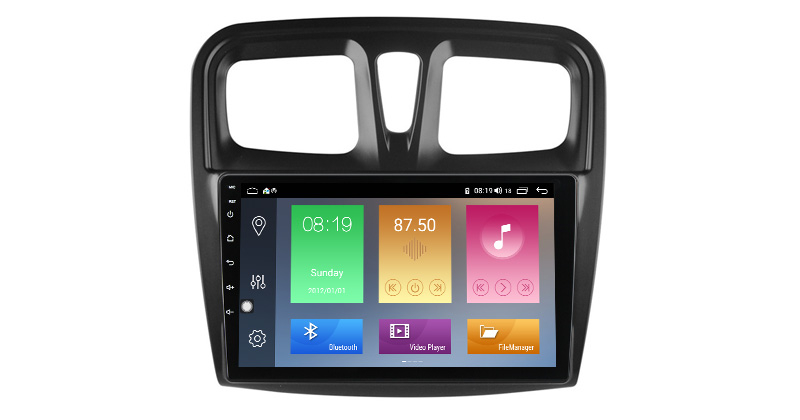 Navigatie dedicata Dacia Logan 2 2012-2019, 4GB RAM 64GB ROM, Octacore, Android 14, Display QLED 10", DSP, Carplay&Android Auto, SIM 4G, Ventilator Activ [5]