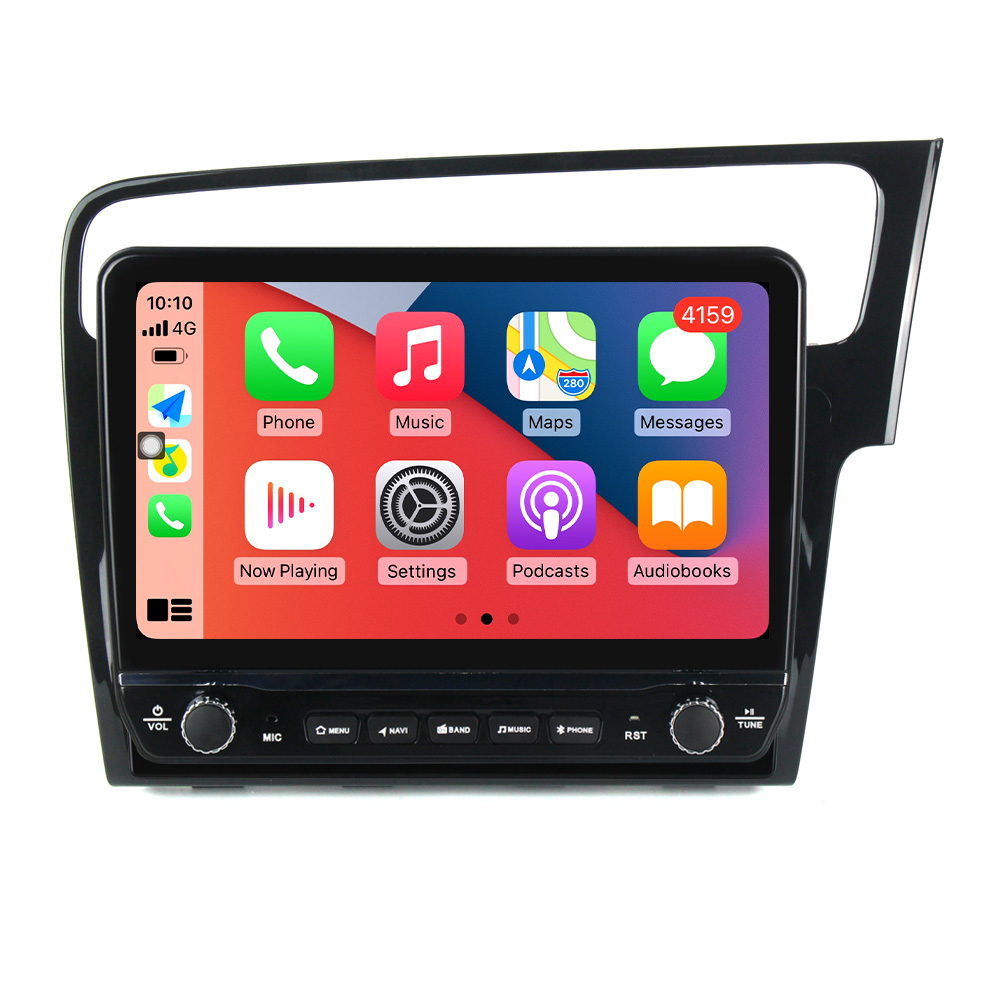 Navigatie dedicata Golf 7 2013-2017 cu butoane rotative model 2024, 10 Inch, 2GB RAM 32GB ROM, Quadcore, Android 13, WiFi, Bluetooth, Magazin Play [4]