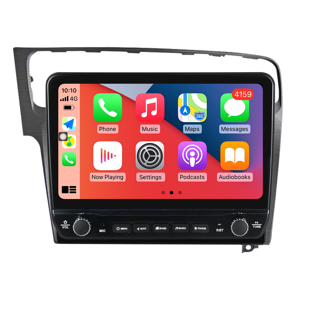 Navigatie dedicata Golf 7 2013-2017 cu butoane rotative model 2024, 10 Inch, 2GB RAM 32GB ROM, Quadcore, Android 13, WiFi, Bluetooth, Magazin Play [3]