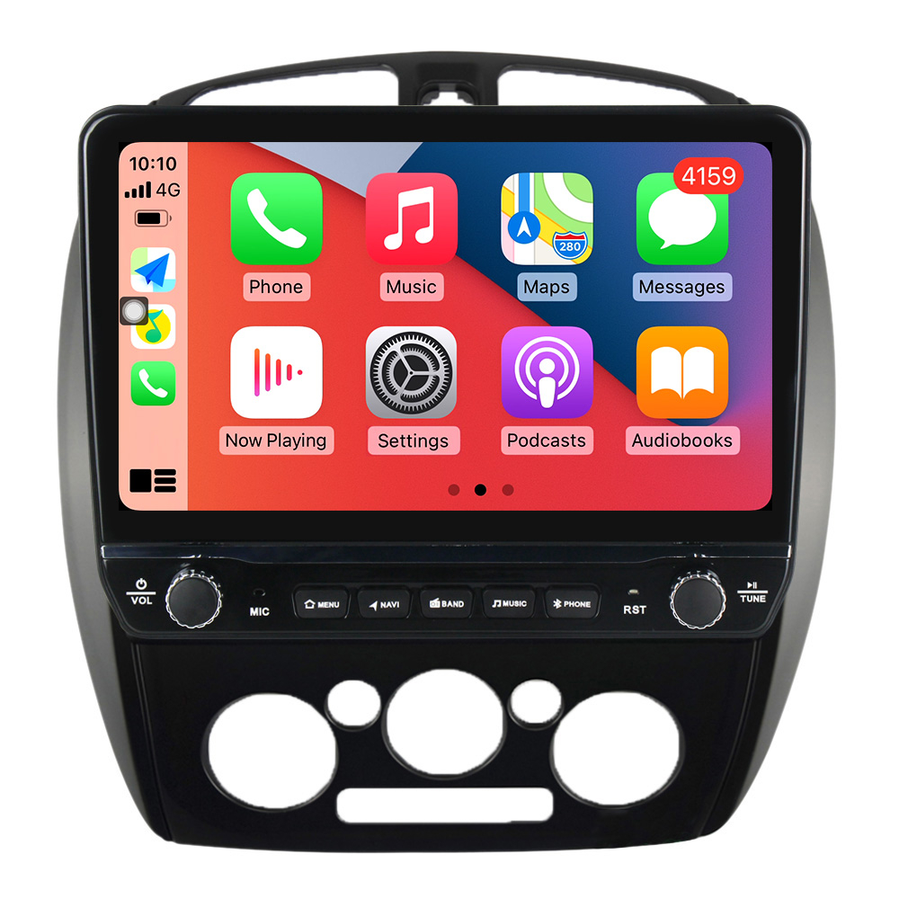 Navigatie dedicata MAZDA 323 cu butoane rotative model 2024, 4 GB RAM 64 ROM, Quadcore, Android 13, Display QLED, 9", DSP, Carplay, Android Auto, Internet, Youtube , Waze , WI-FI [1]