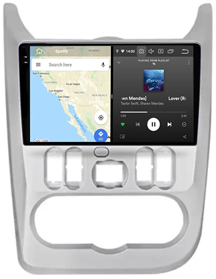 Navigatie dedicata Dacia Logan ( 2009 - 2016 ), 12GB RAM 256GB ROM, Android 13, Rezolutie 2K, Display QLED, 9", DSP, Carplay, Android Auto, Internet, Youtube, Waze, Wi Fi, USB [4]
