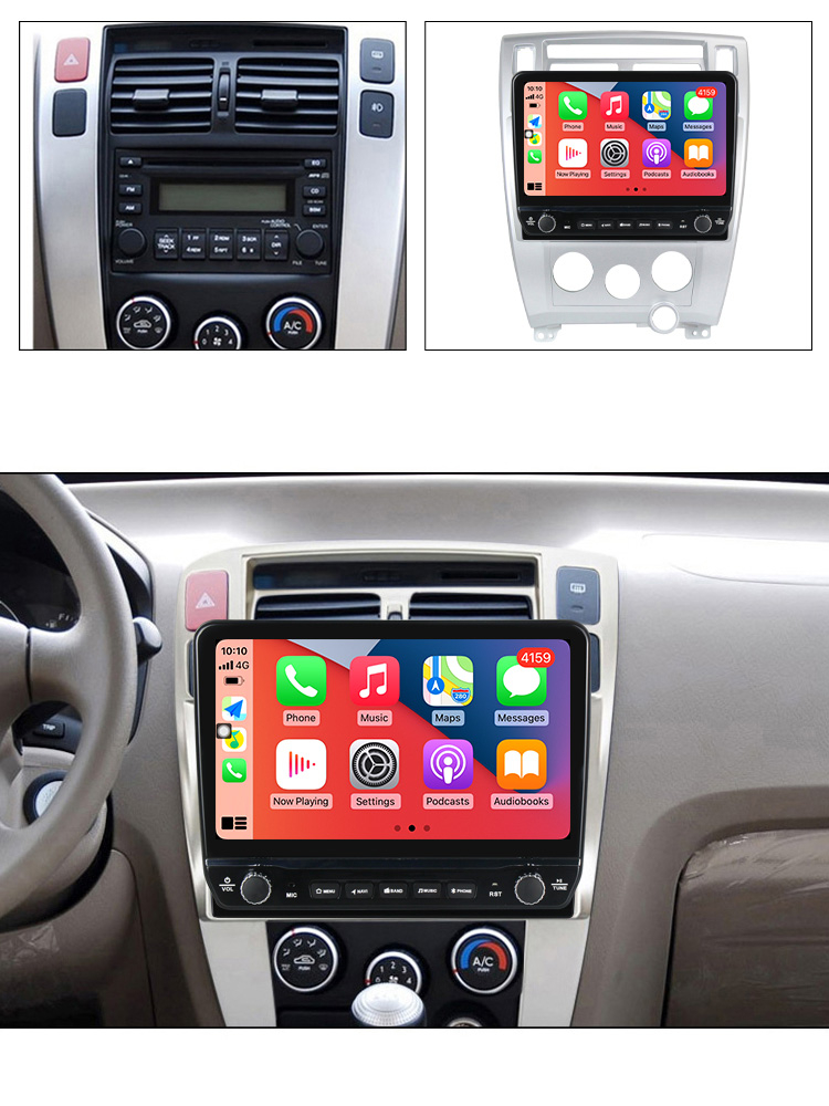 Navigatie dedicata Tucson 2006-2014 cu butoane rotative model 2024, 10 Inch, 2GB RAM 32GB ROM, Quadcore, Android 13, WiFi, Bluetooth, Magazin Play [4]