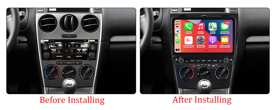 Navigatie dedicata Mazda 6 2004-2015 cu butoane rotative model 2024, 9 Inch, 2GB RAM 32GB ROM, Quadcore, Android 13, WiFi, Bluetooth, Magazin Play [5]