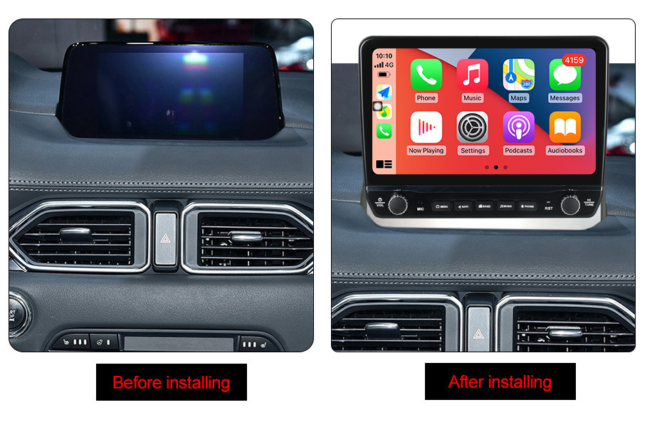 Navigatie dedicata CX-5 2017-2018 cu butoane rotative model 2024, 9 Inch, 2GB RAM 32GB ROM, Quadcore, Android 13, WiFi, Bluetooth, Magazin Play [5]