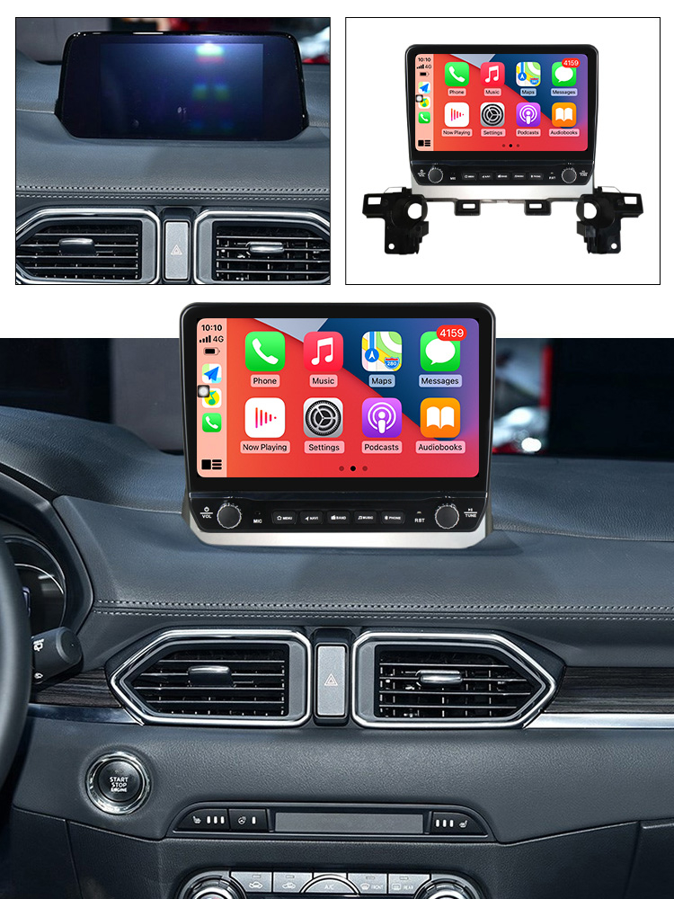 Navigatie dedicata CX-5 2017-2018 cu butoane rotative model 2024, 9 Inch, 2GB RAM 32GB ROM, Quadcore, Android 13, WiFi, Bluetooth, Magazin Play [4]