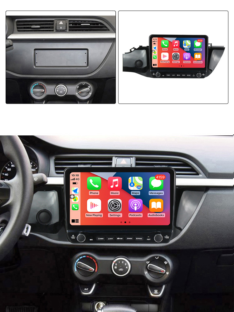 Navigatie dedicata RIO 2016-2019 cu butoane rotative model 2024, 9 Inch, 2GB RAM 32GB ROM, Quadcore, Android 13, WiFi, Bluetooth, Magazin Play [4]