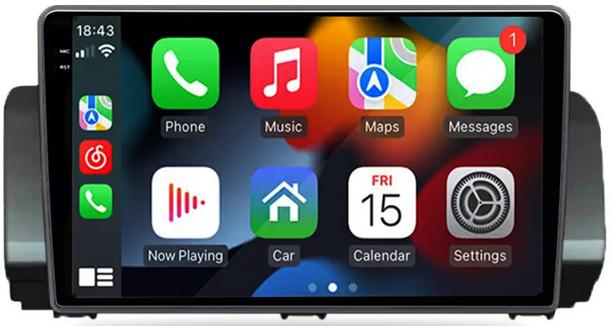 Navigatie dedicata Dacia Sandero&Jogger 2021, 12GB RAM 256/512GB ROM, Android 13, Rezolutie 2K, Display QLED 9", DSP, Carplay&Android Auto, SIM 4G, Ventilator Activ, Suport Camere 360 [1]