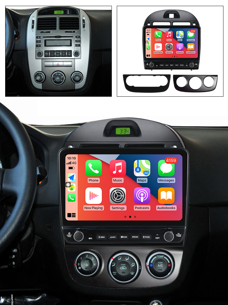 Navigatie dedicata Cerato Foret 2017 cu butoane rotative model 2024, 10 Inch, 2GB RAM 32GB ROM, Quadcore, Android 13, WiFi, Bluetooth, Magazin Play [4]