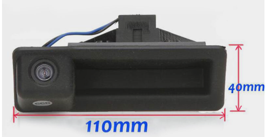 Camera marsarier NAVI-IT AHD 1080p compatibil cu BMW E39 E90 E60 E70 X3 X1 pentru manerul de portbagaj                                                                [2]