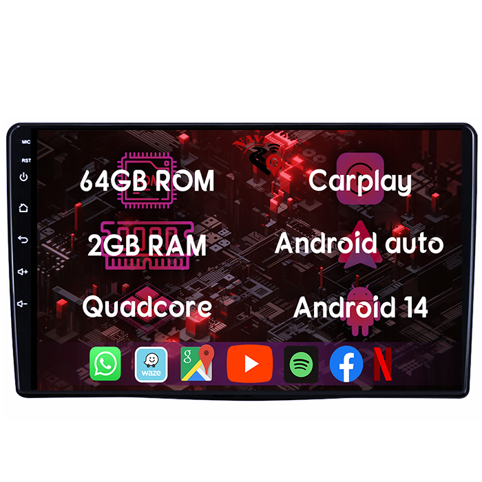 (Resigilata) Navigatie dedicata Fiat 500L 2012-2017, 2GB RAM 32GB ROM, Android 13, Display 9 " , Internet ,Aplicatii , Waze , Wi Fi , Usb , Bluetooth , Mirrorlink [8]