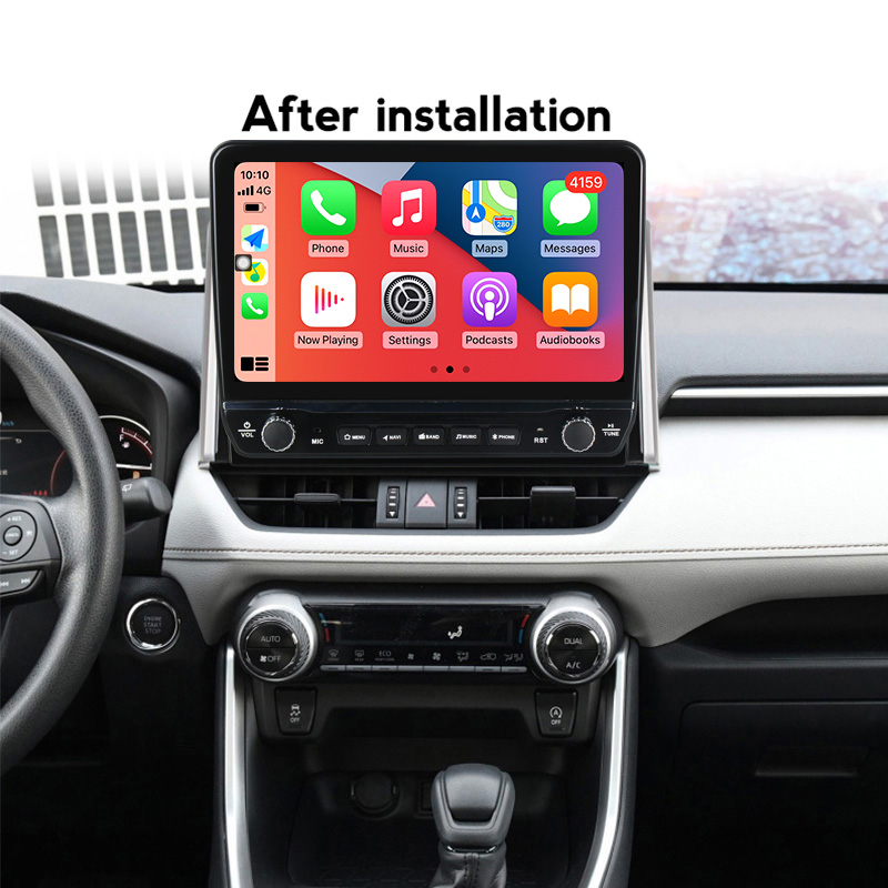 Navigatie dedicata RAV4 2018-2020 cu butoane rotative model 2024, 10 Inch, 2GB RAM 32GB ROM, Quadcore, Android 13, WiFi, Bluetooth, Magazin Play [3]