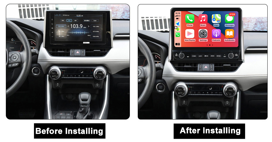 Navigatie dedicata RAV4 2018-2020 cu butoane rotative model 2024, 10 Inch, 2GB RAM 32GB ROM, Quadcore, Android 13, WiFi, Bluetooth, Magazin Play [5]
