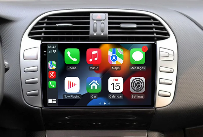 Navigatie dedicata Fiat Bravo 2008-2015, 12GB RAM 256GB ROM, Android 13, Rezolutie 2K, Display QLED, 9", DSP, Carplay, Android Auto, Internet, Youtube, Waze, Wi Fi, USB [2]