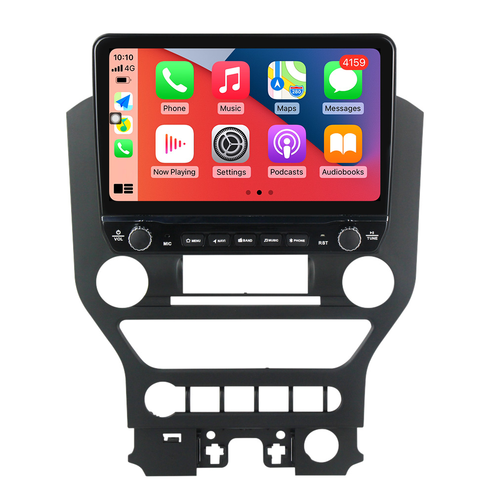 Navigatie dedicata Mustang 2014-2021 cu butoane rotative model 2024, 9 Inch, 2GB RAM 32GB ROM, Quadcore, Android 13, WiFi, Bluetooth, Magazin Play [3]