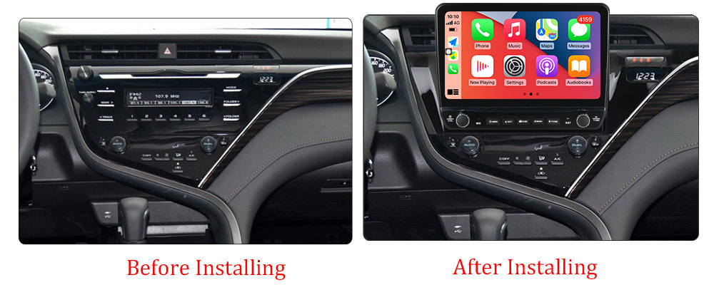 Navigatie dedicata Camry 2017-2020 cu butoane rotative model 2024, 10 Inch, 2GB RAM 32GB ROM, Quadcore, Android 13, WiFi, Bluetooth, Magazin Play [5]