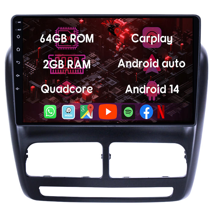 (Resigilata) Navigatie dedicata Fiat Doblo 2015, Android 13, Wireless Carplay si Android auto 2GB RAM 32 ROM, Display IPS Full HD, 10 inch, Microfon Extern, Suport camere AHD [8]