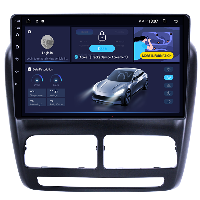 (Resigilata) Navigatie dedicata Fiat Doblo 2015, Android 13, Wireless Carplay si Android auto 2GB RAM 32 ROM, Display IPS Full HD, 10 inch, Microfon Extern, Suport camere AHD [7]
