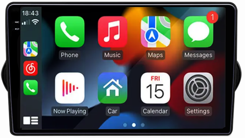 Navigatie dedicata Fiat Egea 2015-2018, 12GB RAM 256GB ROM, Android 13, Rezolutie 2K, Display QLED, 9", DSP, Carplay, Android Auto, Internet, Youtube, Waze, Wi Fi, USB [3]