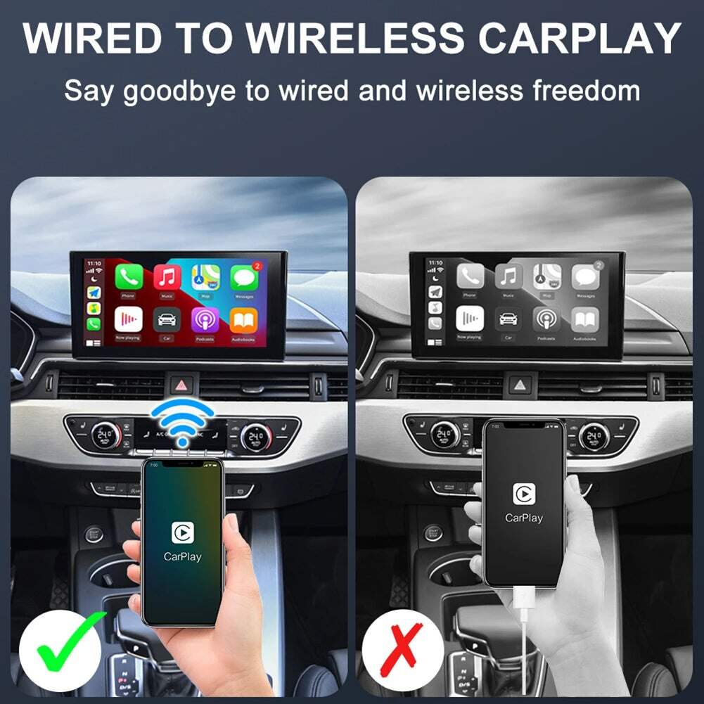 Adaptor CarPlay, Bluetooth, WiFi, Plug&Play [3]