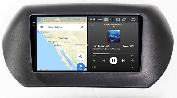 Navigatie dedicata Fiat Fiorino 2008/Citroen Nemo/Peugeot Bipper, 12GB RAM 256GB ROM, Android 13, Rezolutie 2K, Display QLED, 10", DSP, Carplay, Android Auto, Internet, Youtube, W [4]